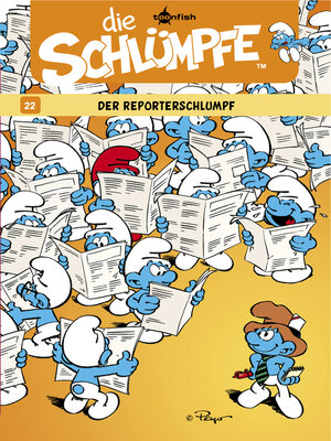 cover image of Die Schlümpfe 22. Der Reporterschlumpf